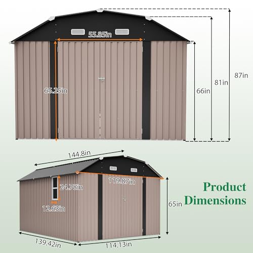 Large Outdoor Storage Shed