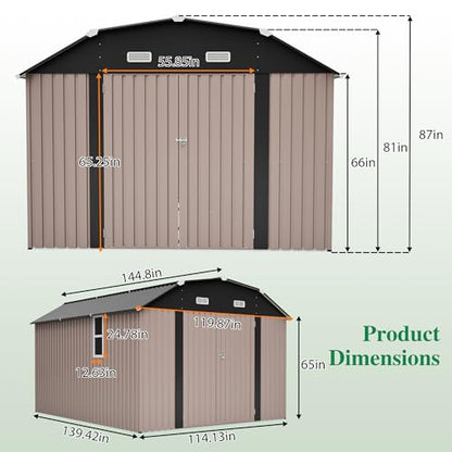 Large Outdoor Storage Shed