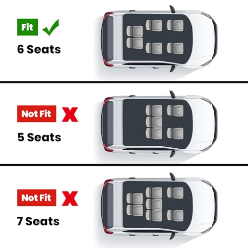 Floor Mats for Tesla Model X 6 Seater & Model X Plaid 2021