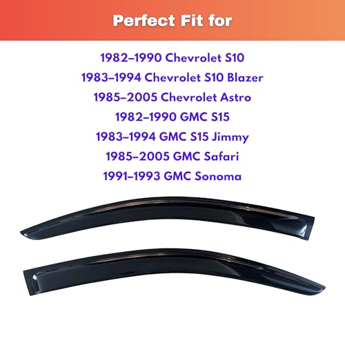 Rain Guards Fit for 1982