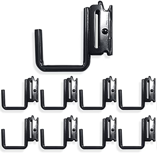 8 PCS E Track J Hooks Heavy Duty Steel Hanger (8 Count)