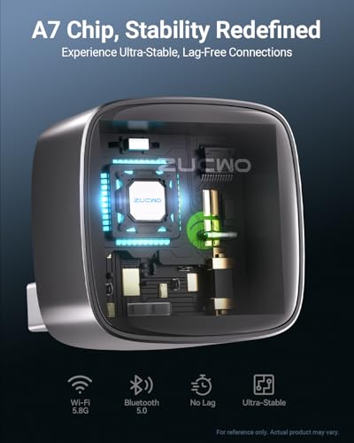 Mini Wireless CarPlay Adapter for Carplay and Android Auto 2