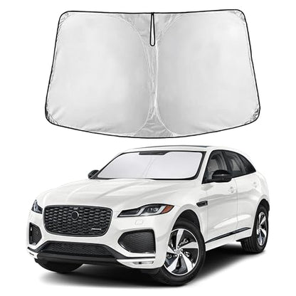 Windshield Sunshade Compatible for Jaguar FPace 2016