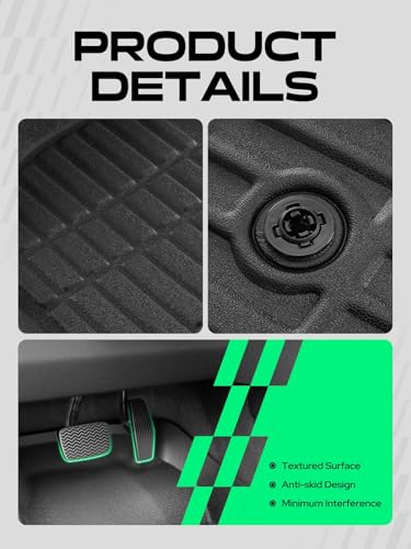 Automotive Floor Mats for Toyota RAV4 2006 (3 Count)