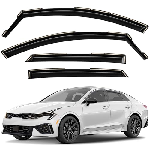 Window Deflectors Smoke Tinted in