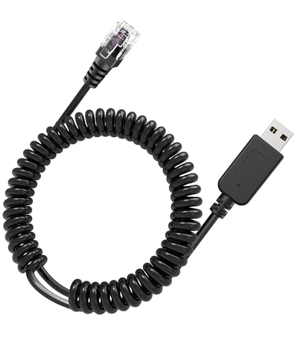 Radar Detector Cable with USB to RJ11 Plug
