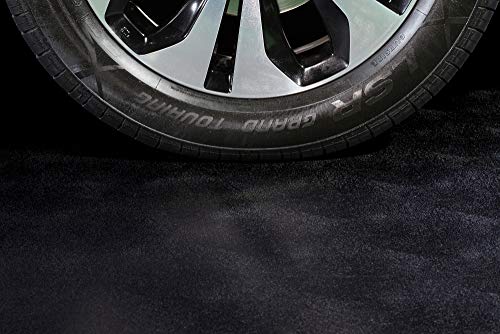 Seamless Sheet Vinyl Shed Flooring Cover with Bonded Fibrous Backing (80 Sq Ft)