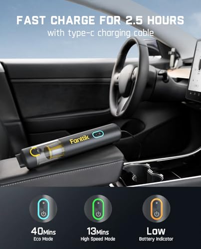 Slim V8 APEX Cordless Car Vacuum & Air Duster
