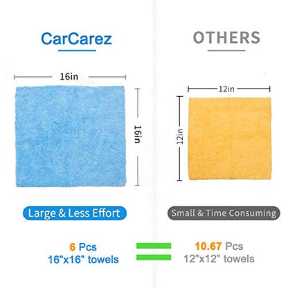Microfiber Towels for Cars (6 Count)