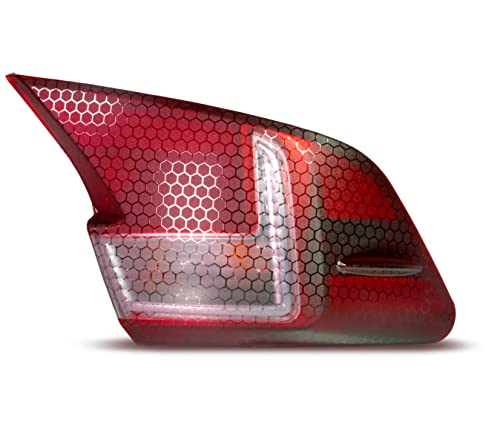 Honeycomb Matte Smoke Taillight Tint Bulk Vinyl Roll