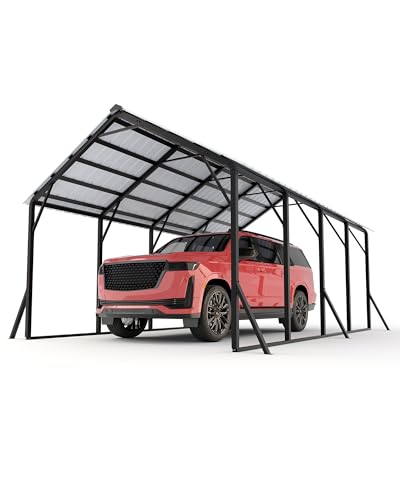 13x21x11 ft Vertical Roof Metal Carport Kit
