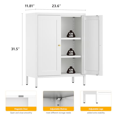 Metal Bathroom Storage Cabinet
