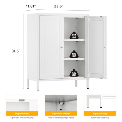 Metal Bathroom Storage Cabinet