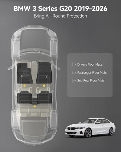 Floor Mats for BMW G20 3 Series 2019