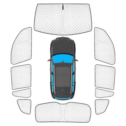 10pcs Thickened Sun Shade for BMW X3 2018 (10 Count)