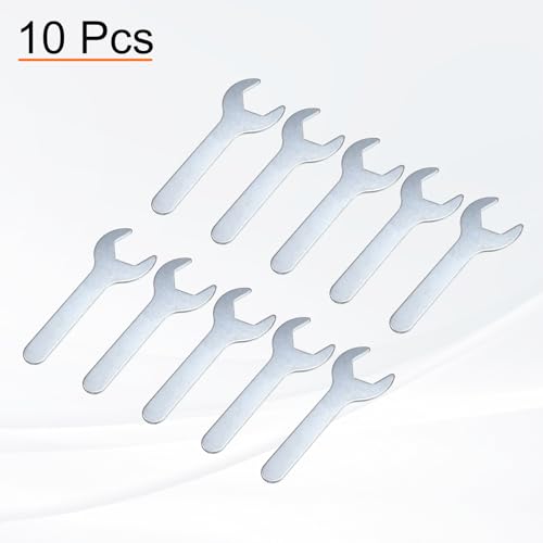 10pcs Small Wrench 24x120x2.3mm Metric U (10 Count)