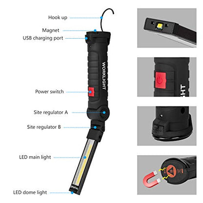 Gifts for Men 3Pack LED Flashlight (3 Count)