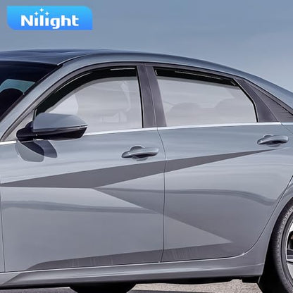 in Channel Rain Guards for Hyundai Elantra 2021