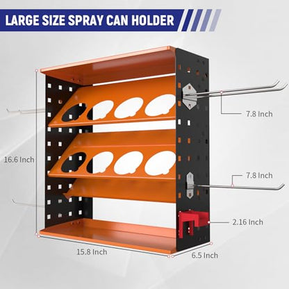 Wall Mount Spray Can Holder