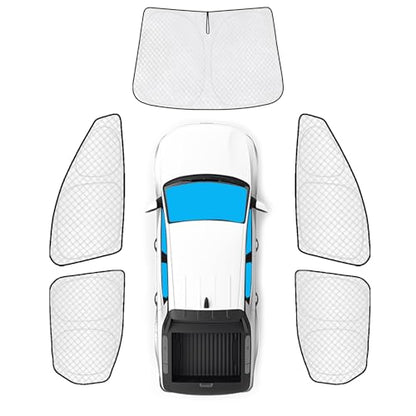 5pcs Thicken Car Sun Shades for Hyundai Santa Cruz 2022 (5 Count)