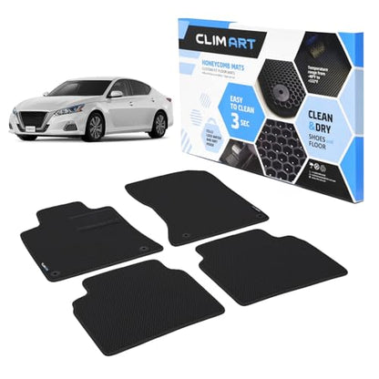 All Weather Car Floor Mats Compatible with Nissan Altima 2019