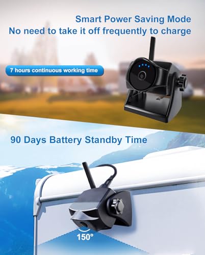 1080P Magnetic Wireless Backup Camera WiFi Hitch Camera