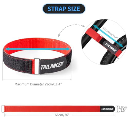 Bike Rack Straps with Extra