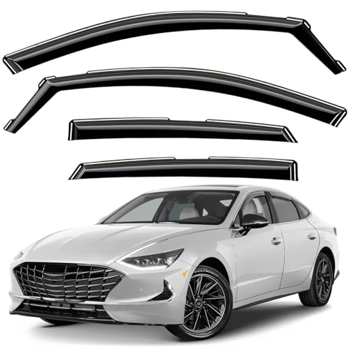 Window Deflectors Smoke Tinted in