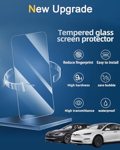 2 Pack Screen Protector for Tesla Model X S 2023 (2 Count)
