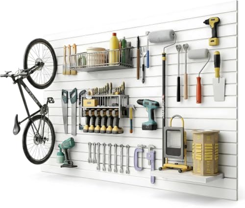4x8 ft Slatwall Panel Wall Storage Systems