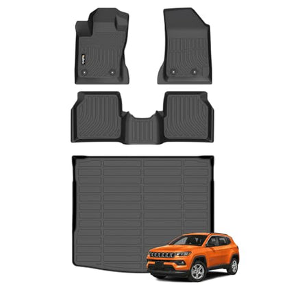 All Weather Floor Mats & Cargo Liner for Jeep Compass 2017