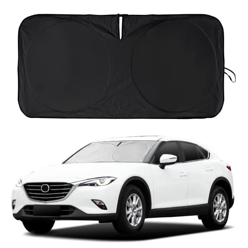Windshield Sun Shade Compatible with 2024 2023 2022 2021 2020 2019 2018 Mazda CX5 CX