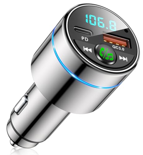 FM Transmitter for Car Bluetooth 5.3