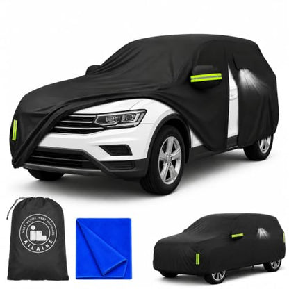Car Cover Waterproof All Weather Custom Fit for Volkswagen Tiguan