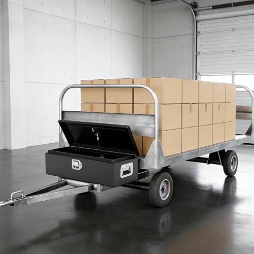 Heavy Duty Steel Metal Tool Box 30" for Truck Bed