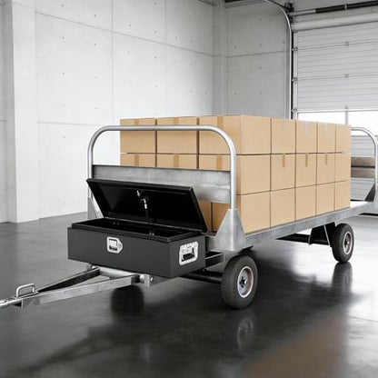 Heavy Duty Steel Metal Tool Box 30" for Truck Bed
