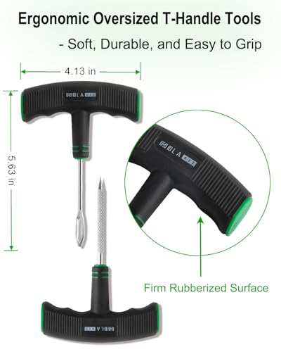 13 Piece Tire Plug Kit with T