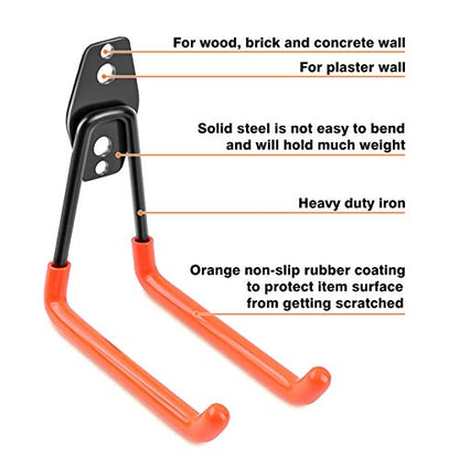 Garage Hooks Heavy Duty 14 Pack