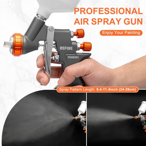 HVLP Air Spray Paint Gun Kit 1.4