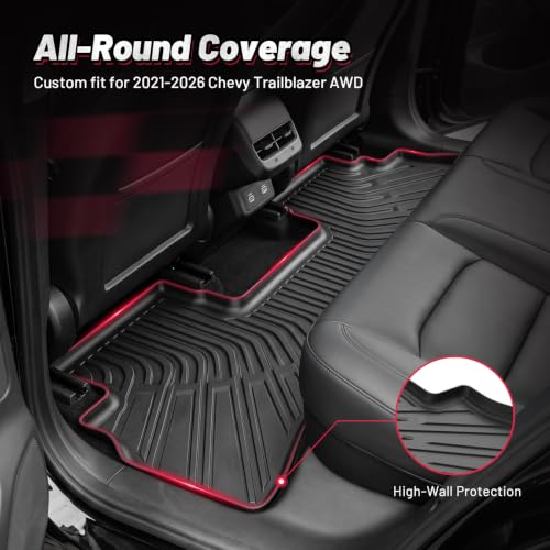 Floor Mats for Chevy Trailblazer AWD 2021