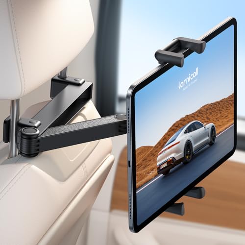 Car Headrest Tablet Holder