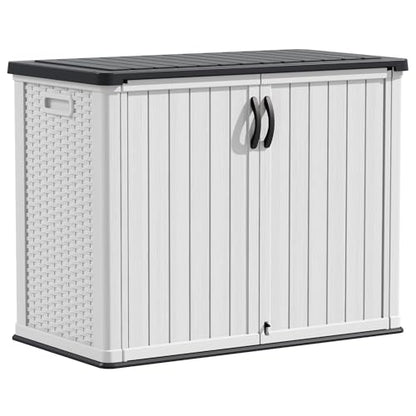 Outdoor Storage Cabinet 26 Cu Ft with Lockable Doors