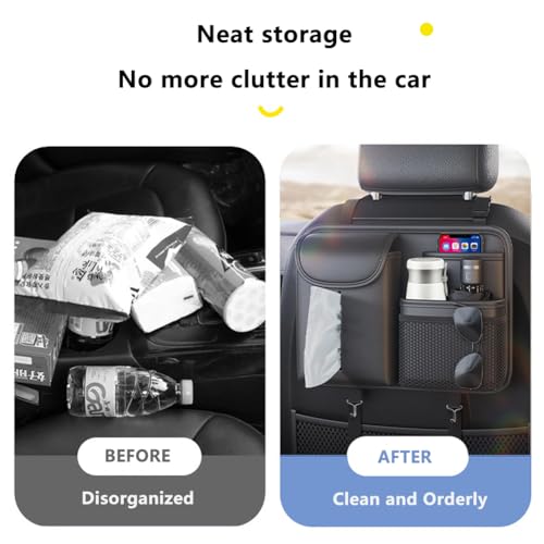 Car Seat Back Storage Bag
