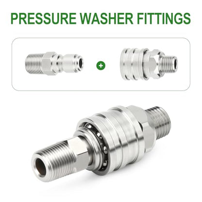 6PCS 304 Stainless Steel 1 (6 Count)