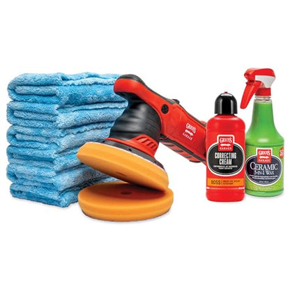 11558 G9 Orbital 2 Step Ceramic Kit for Car Polishing (38 Fl Oz)