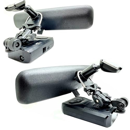 Enhanced U Bolt Stainless Steel Lock Rearview Mirror Pole Bar Stem Mount for Uniden Radar Detector