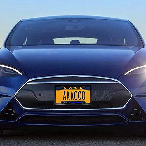 Police Thin Blue Line License Plate Frame