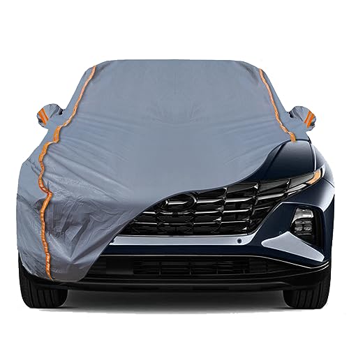 6 Layers PEVA Premium Full Car Cover Fit for SUVs MPV Pickup Sedan hatchback Rain and snow protection