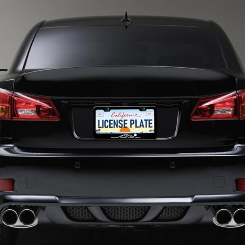 Moon Mountain License Plate Frames