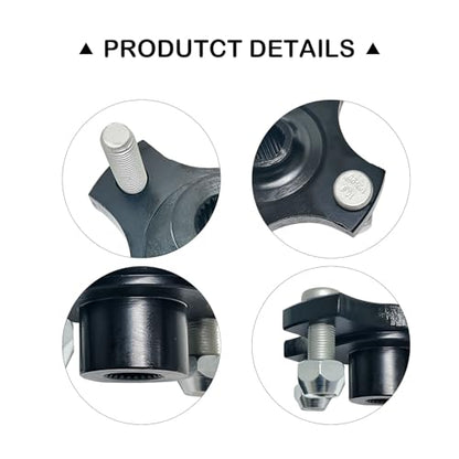 Rear Wheel Hub Flange Plate with Nuts Fit for 2008